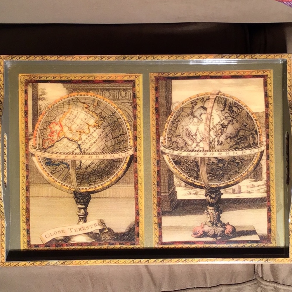 Annie Modica authentic atlas tray collectible